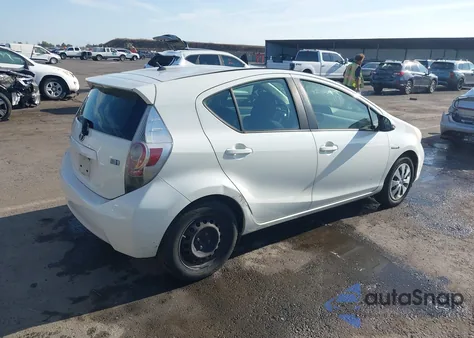 2012 Toyota Prius C Two from USA, damaged, VIN JTDKDTB36C1016868